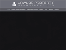 Tablet Screenshot of lawlorproperty.co.uk